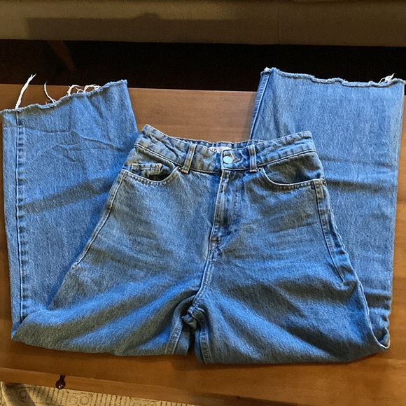 Zara wide leg high rise jeans - Picture 3 of 9